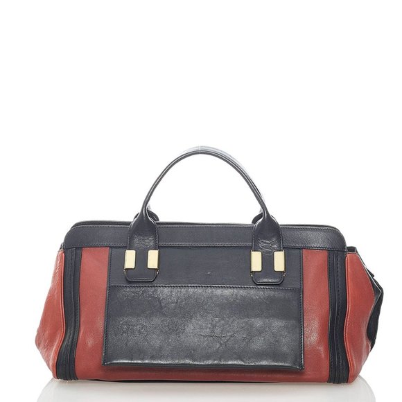 Chloe Alice Leather Satchel - Picture 4 of 8